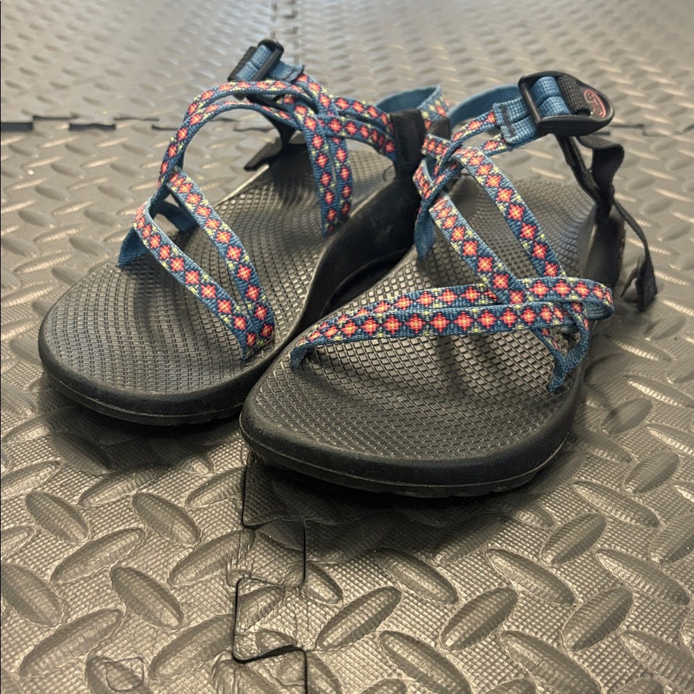 CHACO Women's ZX/1 Yampa Sandals, Erupt size W 9 - Picture 4 of 8